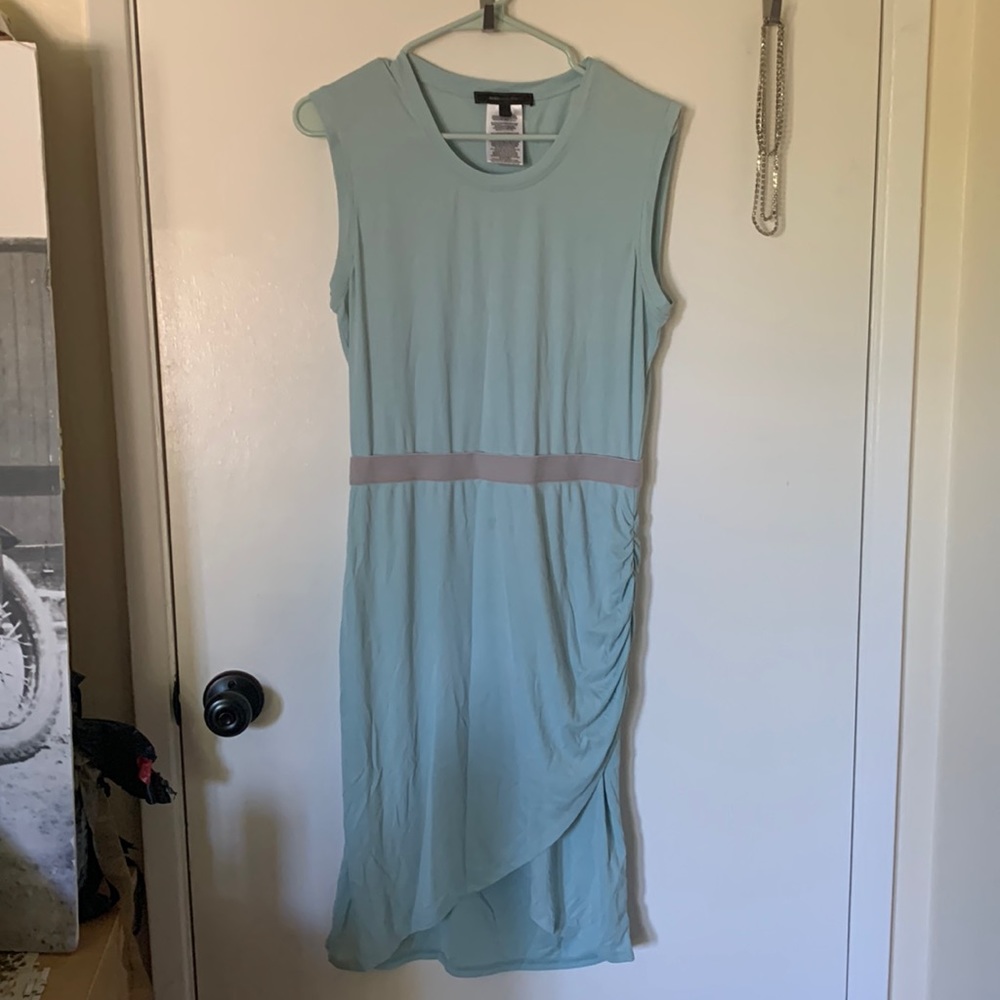 BCBG Maxazria Sleeveless Dress - Aquamarine / Turquoise - Medium